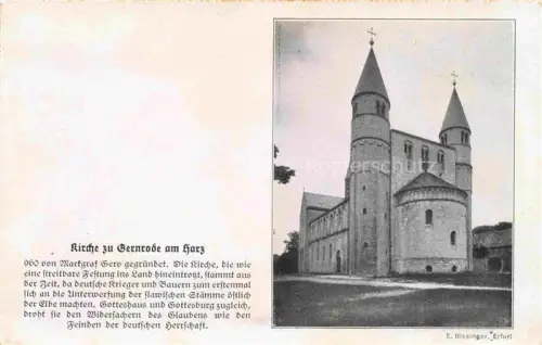 AK / Ansichtskarte Gernrode Harz Kirche