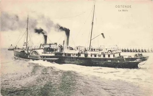 AK / Ansichtskarte OSTENDE Oostende West-Vlaanderen Belgie La Malle