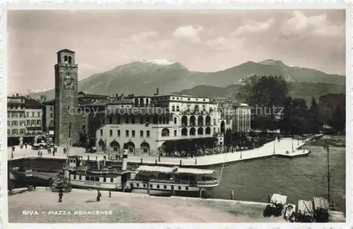 AK / Ansichtskarte Riva  del Garda Riva sul Garda IT Piazza Benacense