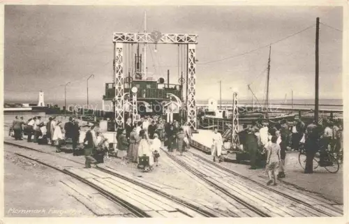 AK / Ansichtskarte Mommark DK Am Hafen