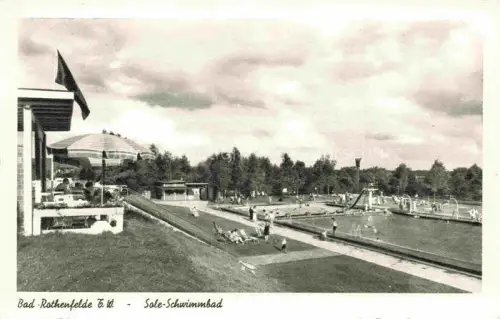 AK / Ansichtskarte Bad Rothenfelde Osnabrueck Sole-Schwimmbad