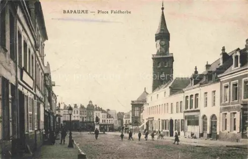 AK / Ansichtskarte Bapaume Bapaune ARRAS 62 Oise Pas-de-Calais Place Faidherbe
