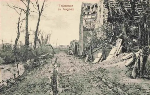 AK / Ansichtskarte Angres LENS 62 Pas-de-Calais Ruines Grande Guerre Truemmer 1. Weltkrieg