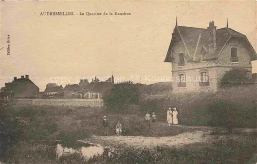 AK / Ansichtskarte Audresselles Boulogne-sur-Mer 62 Pas-de-Calais Quartier de la Manchue