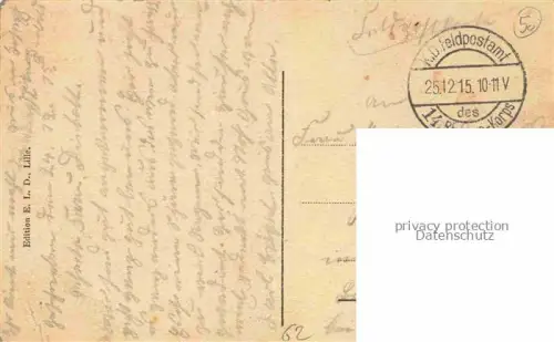 AK / Ansichtskarte Carvin LENS 62 Pas-de-Calais Place de la Gare