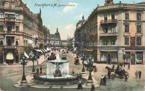 AK / Ansichtskarte FRANKFURT AM MAIN Kaiserstrasse Brunnen