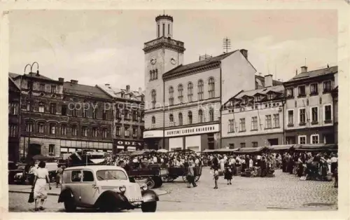 AK / Ansichtskarte JABLONEC  NAD NISOU Gablonz Neisse CZ Namesti Jana Svermy