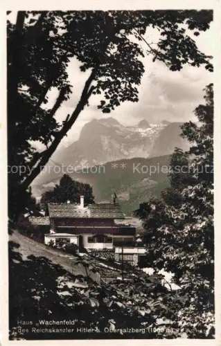 AK / Ansichtskarte Obersalzberg Berchtesgaden Haus Wachenfeld Serie Deutsche Heimatbilder