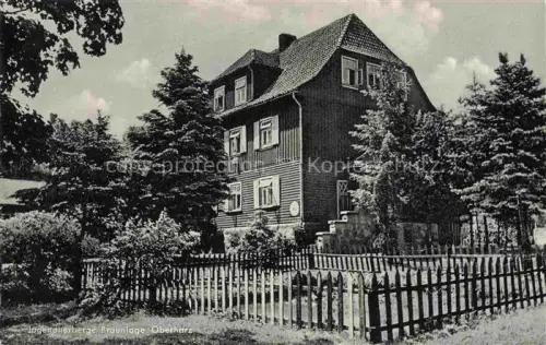 AK / Ansichtskarte Braunlage Harz Jugendherberge Eigenheim des Landesverbandes Hannover