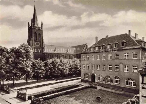 AK / Ansichtskarte Troisdorf Katholische Kirche St. Hyppolytus und Canisiushaus