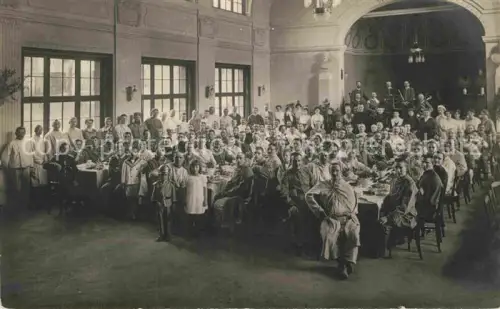 AK / Ansichtskarte Grafenstein Grottau Hradek nad Nisou CZ Lazarett WK1 Kantine 