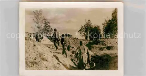 AK / Ansichtskarte Jam-Ishora Yam-Izhora Leningrad St-Petersbourg ST-PETERSBURG RU Infanterie Wehrmacht