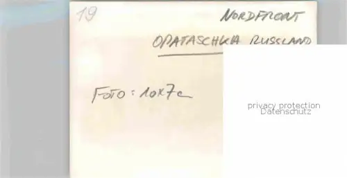 AK / Ansichtskarte Opatschka Opotschka Pskov Pskow Pleskau RU Wehrmacht 
