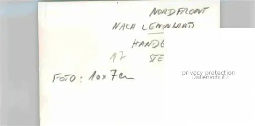 AK / Ansichtskarte Leningrad St-Petersbourg ST-PETERSBURG RU WK1 Nordfront Handgranate Stellung 