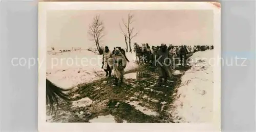 AK / Ansichtskarte Wolyschowo Russland Winteruniform Wehrmacht Nordfront
