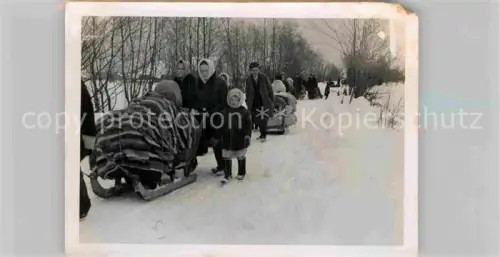 AK / Ansichtskarte Kudrowo Russland Nordfront Fluechtlinge 