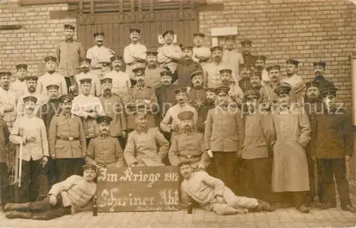 AK / Ansichtskarte KARLSRUHE Baden WK1 Schreiner Abteilung Gruppenfoto