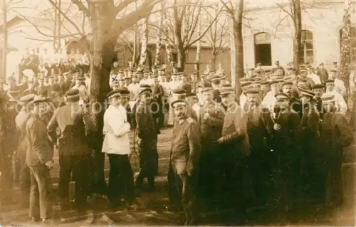 AK / Ansichtskarte Lockstedter Lager Steinburg Schleswig-Holstein Gruppenfoto WK1 