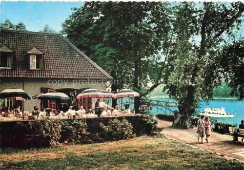 AK / Ansichtskarte BAD HONNEF Rhein Cafe auf Insel Grafenwerth