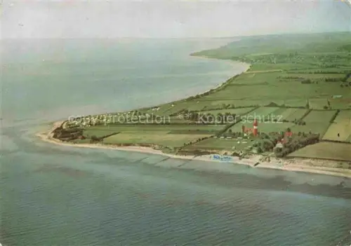 AK / Ansichtskarte Dahmeshoeved DAHME Ostseebad Holstein Fliegeraufnahme mit Leuchtfeuer