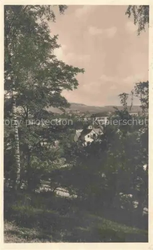 AK / Ansichtskarte Wallachisch Meseritz Valasske Mezirici Czechia Panorama Ansicht vom Waldrand aus