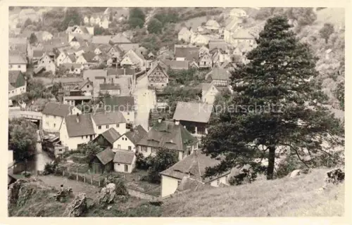 AK / Ansichtskarte Pottenstein Oberfranken Ansicht vom Waldrand aus