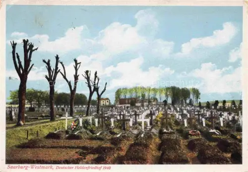 AK / Ansichtskarte Saarburg Lothringen Sarrebourg 57 Moselle Deutscher Heldenfriedhof