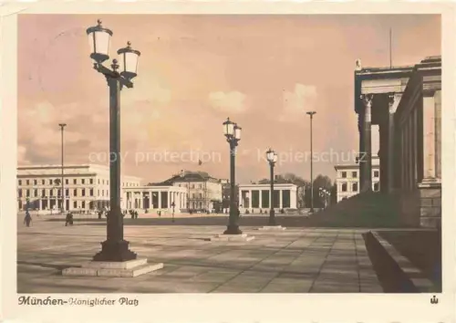 AK / Ansichtskarte MueNCHEN  Bayern Koeniglicher Platz