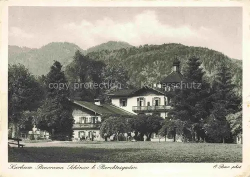 AK / Ansichtskarte Schoenau Berchtesgaden Kurheim Panorama