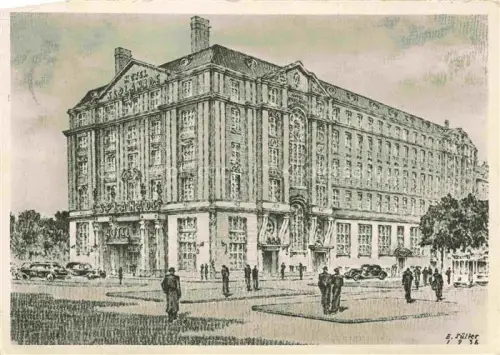 AK / Ansichtskarte HAMBURG Hotel Esplanade Kuenstlerkarte
