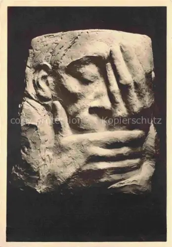AK / Ansichtskarte BERLIN Kaethe Kollwitz Klage 1933 aus dem Kaethe Kollwitz-Buch Kunstwerk