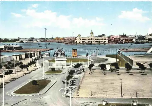 AK / Ansichtskarte Port Fouad Egypt The Ferry-boat Station