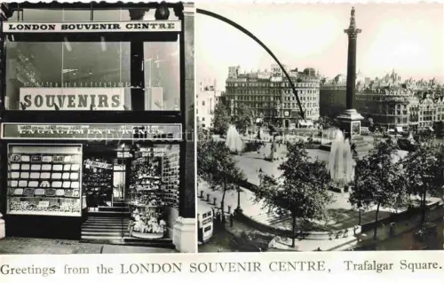 AK / Ansichtskarte LONDON  UK Souvenir Centre Trafalgar Square