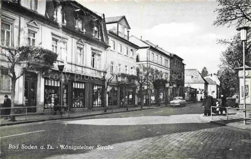 AK / Ansichtskarte BAD SODEN  Taunus Hessen Koenigsteiner Strasse