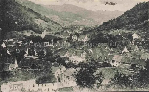 AK / Ansichtskarte Wolfach Schwarzwald Panorama