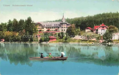 AK / Ansichtskarte TITISEE Schwarzwald-Hotel Ansicht vom See aus