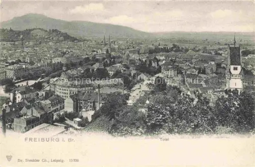AK / Ansichtskarte FREIBURG Breisgau BW Stadtpanorama