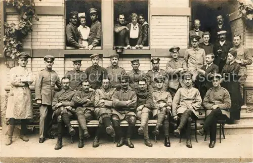 AK / Ansichtskarte Todtnau Schwarzwald BW Lazarett Gruppenfoto WK1