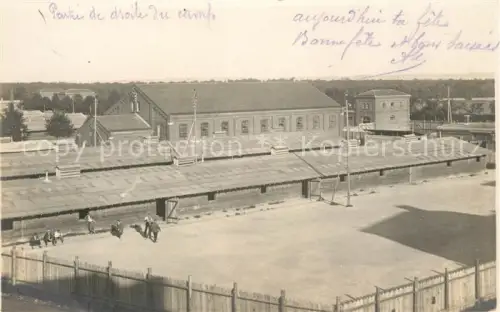 AK / Ansichtskarte Dillingen Donau POW Gefangenenlager Hofplatz Foto