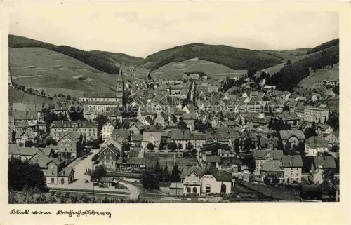 AK / Ansichtskarte Furtwangen Schwarzwald BW Panorama Blick vom Bahnhofsberg