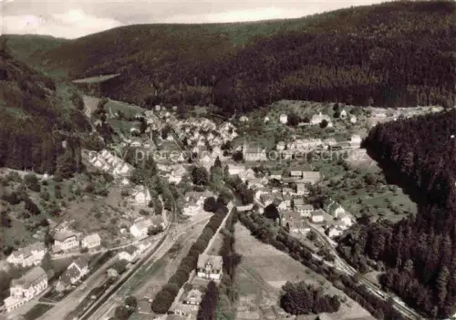 AK / Ansichtskarte Hoefen  Enz Panorama Luftkurort im Schwarzwald