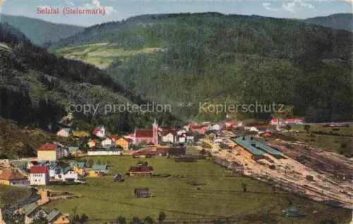 AK / Ansichtskarte Selztal Liezen Steiermark AT Panorama Blick ins Tal