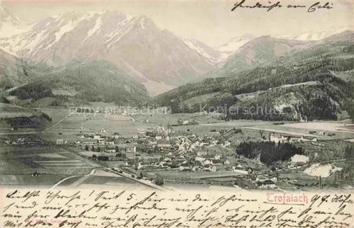AK / Ansichtskarte Trofaiach Steiermark AT Gesamtansicht mit Alpenpanorama