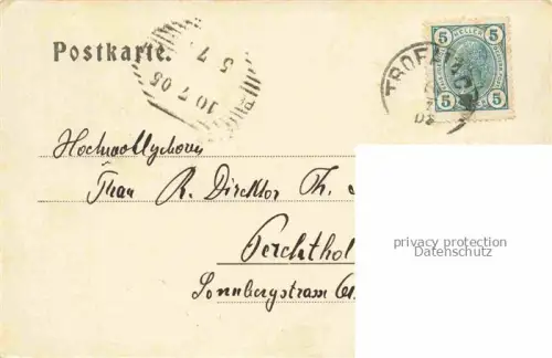 AK / Ansichtskarte Trofaiach Steiermark AT Gesamtansicht mit Alpenpanorama