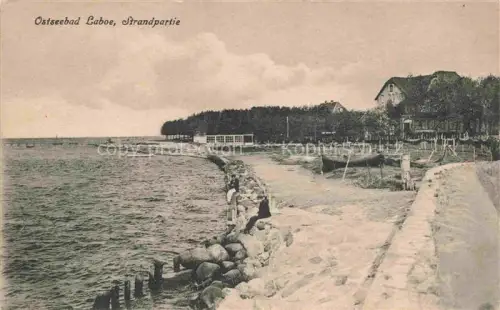 AK / Ansichtskarte LABOE Ostseebad Strandpartie