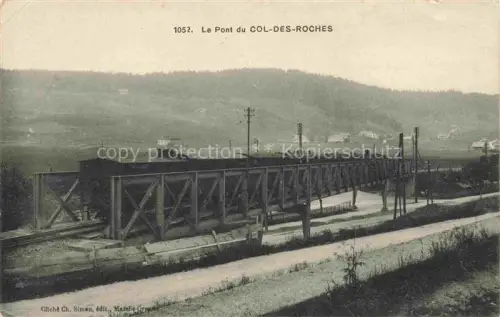 AK / Ansichtskarte Col des Roches Le Locle NE Le pont