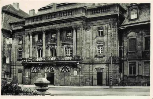 AK / Ansichtskarte BAYREUTH Opernhaus