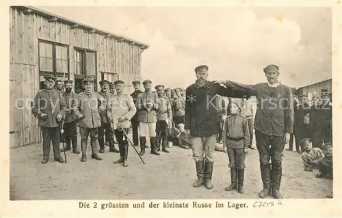 AK / Ansichtskarte POW Kriegsgefangene Militaria Russen Czersk Powiat Chojnicki