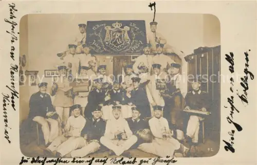 AK / Ansichtskarte DRESDEN Elbe Soldaten auf der Stube Foto 