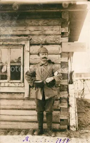 AK / Ansichtskarte 004 Regiment Bayern 004 Infanterie Metz Foto Rostes Kreuz Portrait Soldat